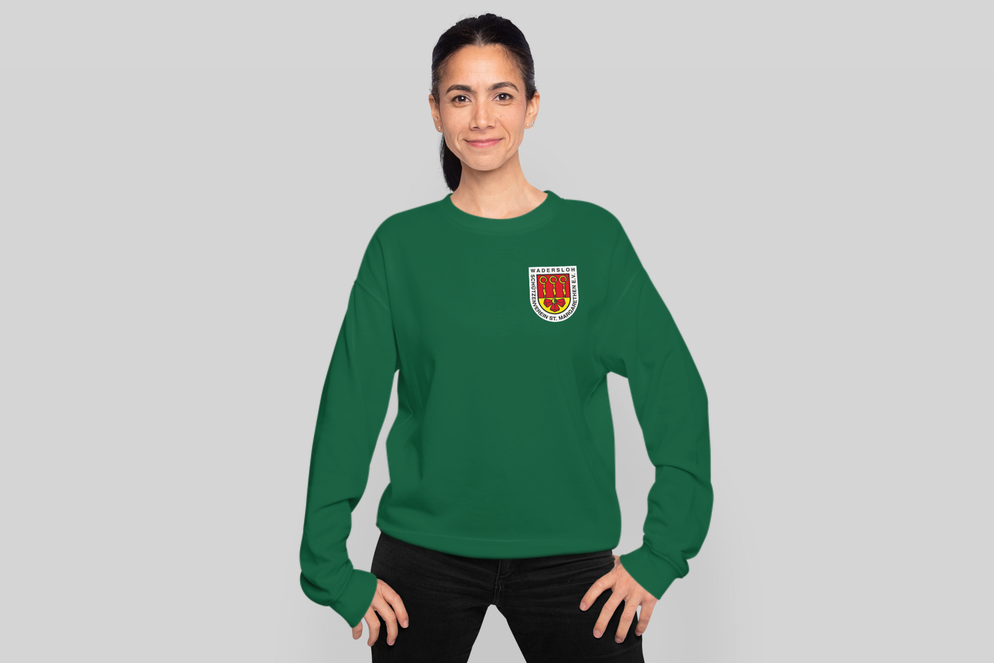 Sweatshirt "Schützenfest Wadersloh" - forrest green - unisex